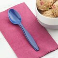 Creative Converting 6 1/8in Navy Blue Heavy Weight Plastic Spoon, 600PK 286SPOONNV